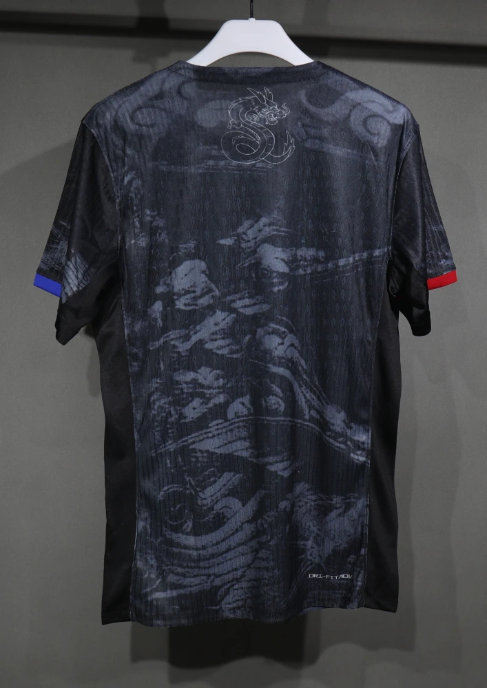 Barcelona Authentic Soccer Jersey Black Dragon Special Edition Shirt 2025/26