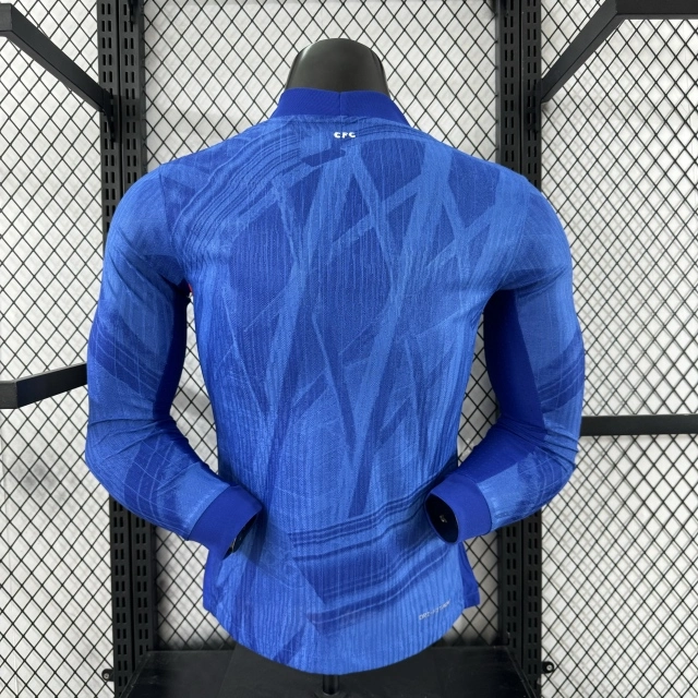 Chelsea Authentic Football Jersey Home Long Sleeve Shirt 2025/26