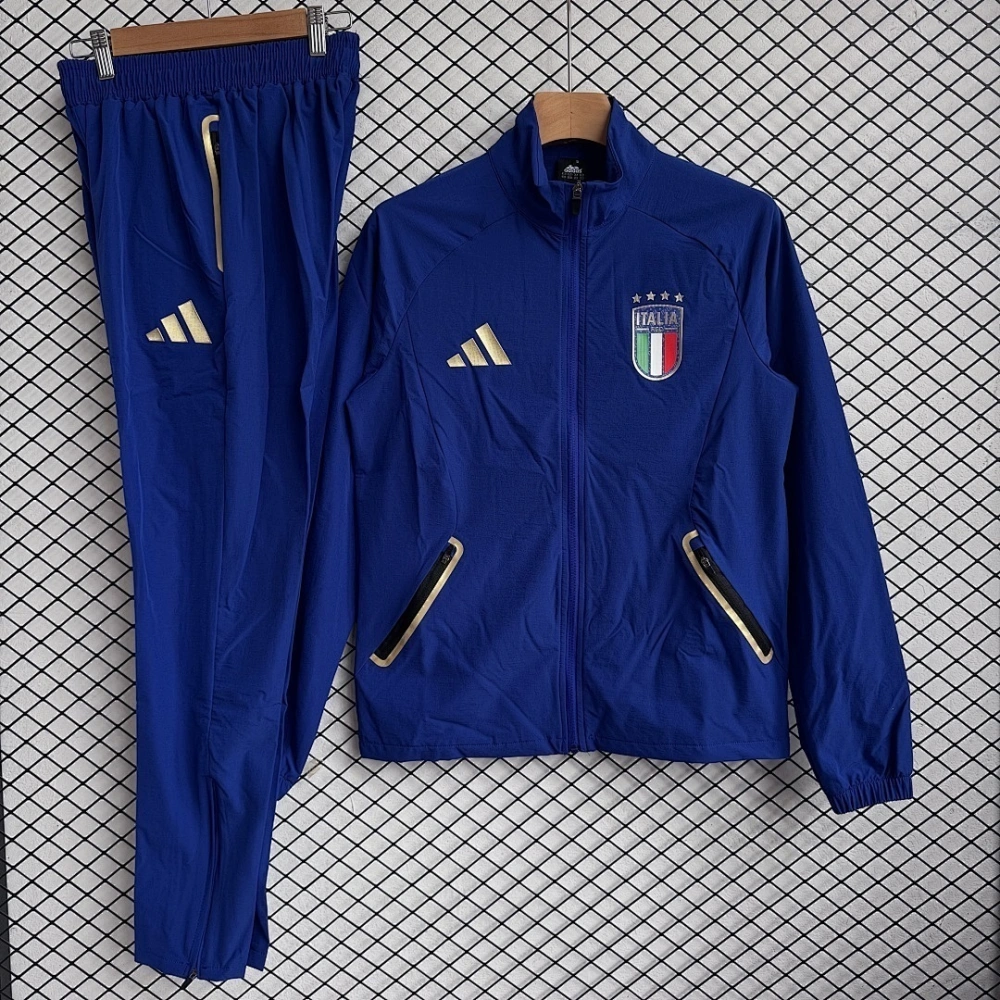 Italy Windbreaker With Pants Navy 2026 World Cup