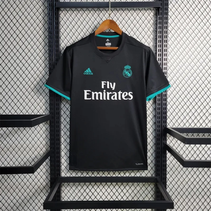 Real Madrid Retro Jersey Away Soccer Shirt 2017/18