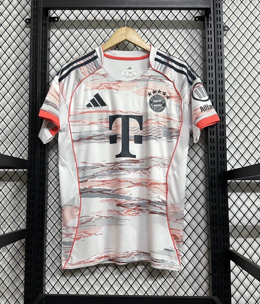Bayern Munich Soccer Jersey Away Shirt 2025/26