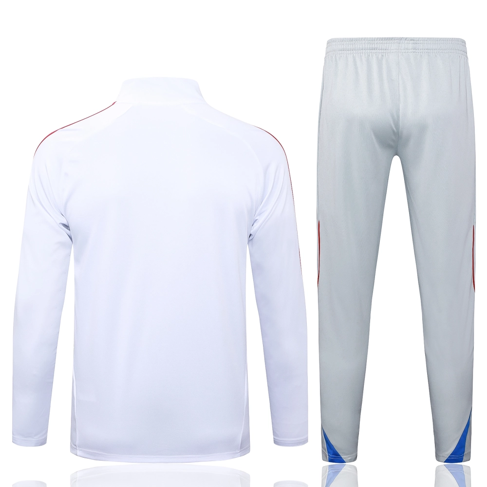 Bayern Munich Training Kit (Sweatshirt+Pants) White 2025/26