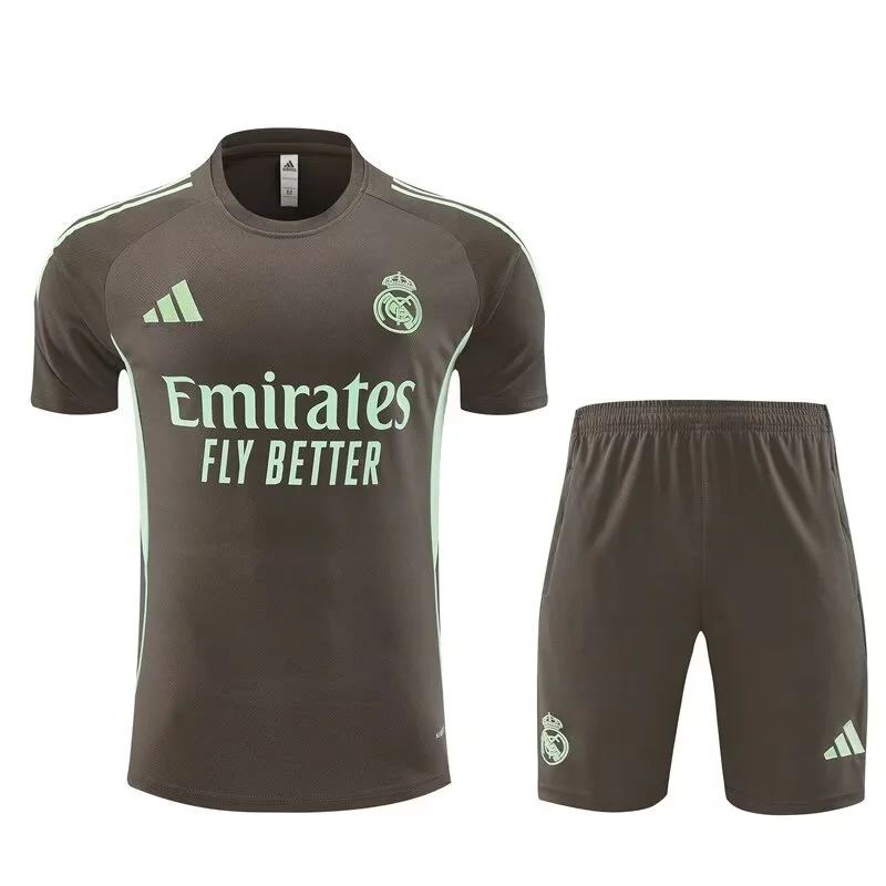 Real Madrid Training Jersey Kit Brown 2025/26