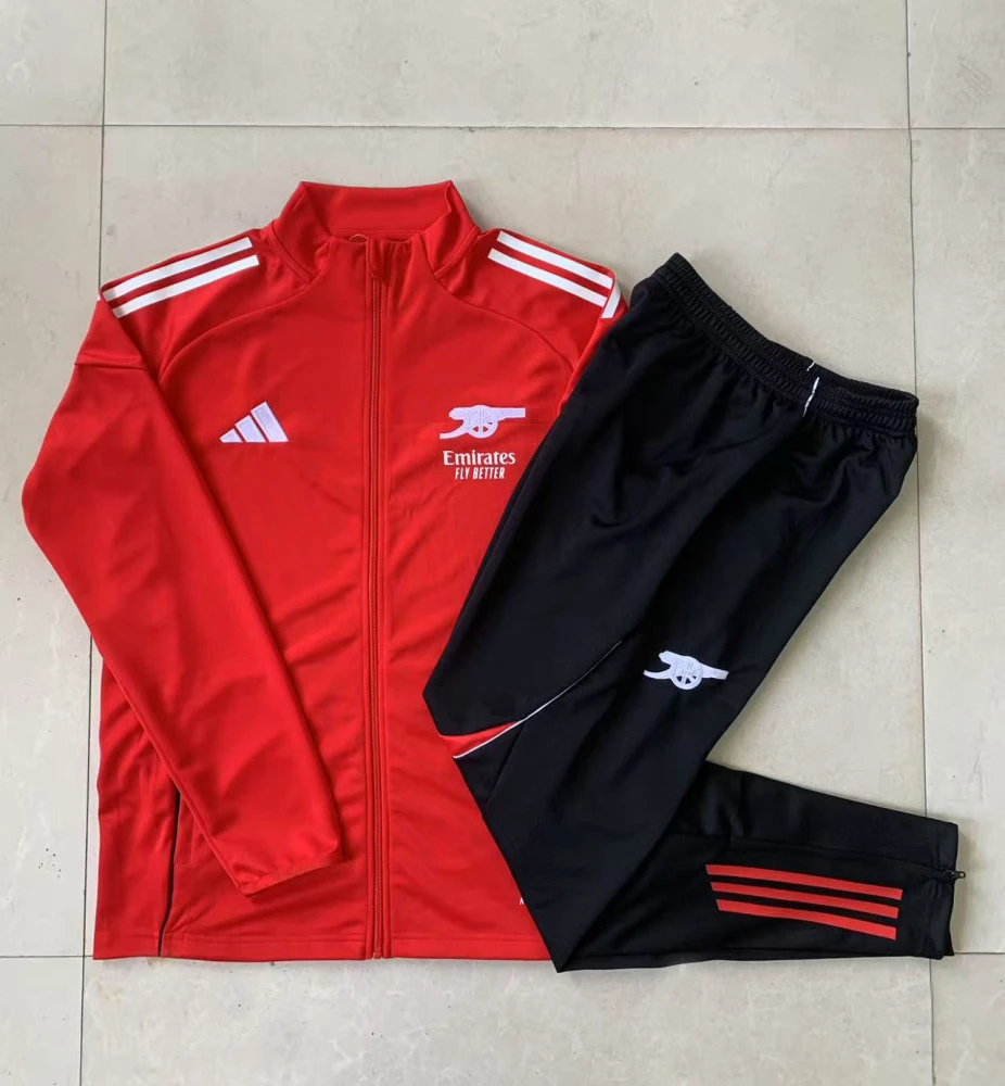 Kids Arsenal Training Kit (Jacket+Pants) Red 2025/26