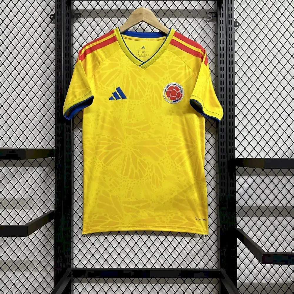 Colombia Soccer Jersey Home Custom Shirt World Cup 2026