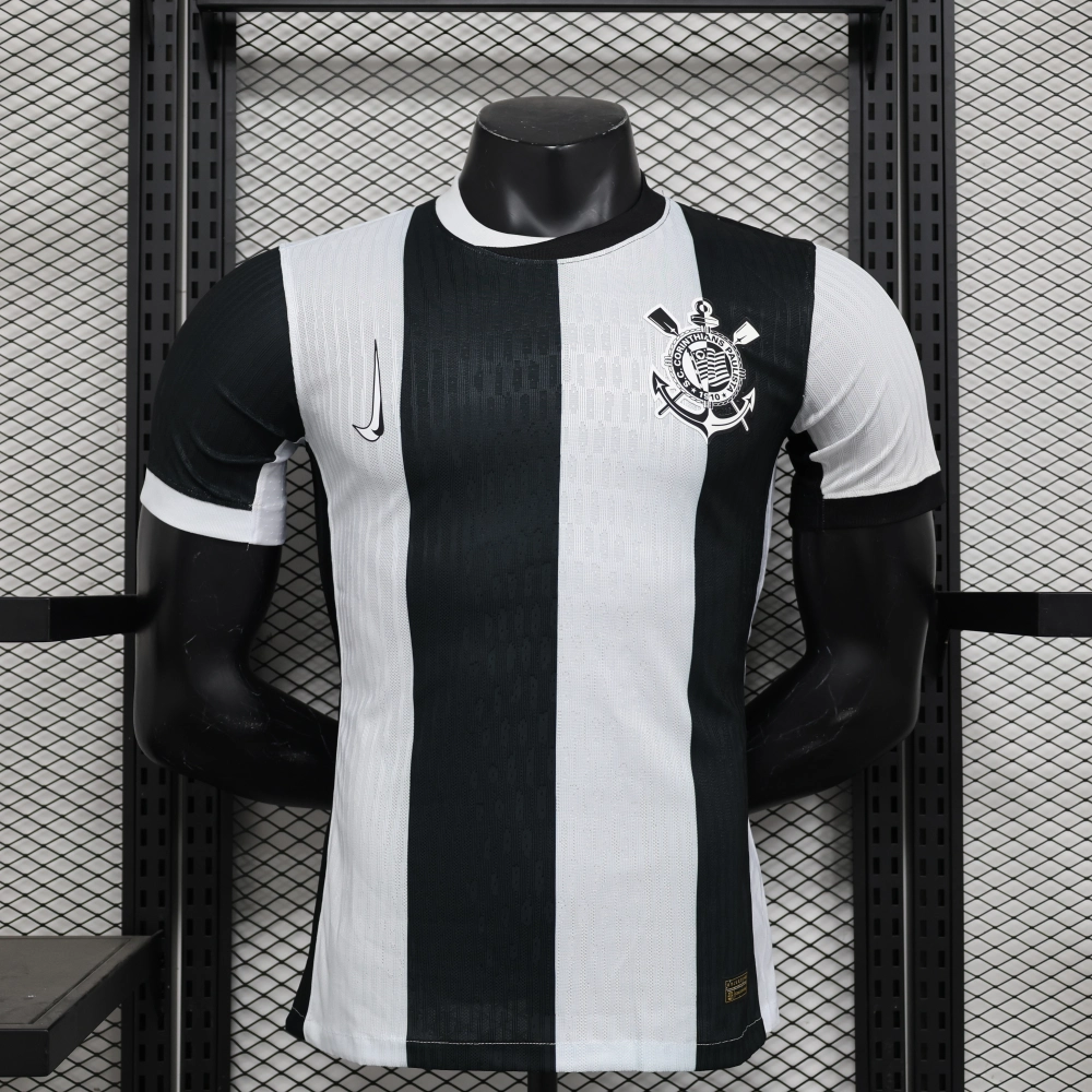 Corinthians Authentic Soccer Jersey Third Away Shirt 2024