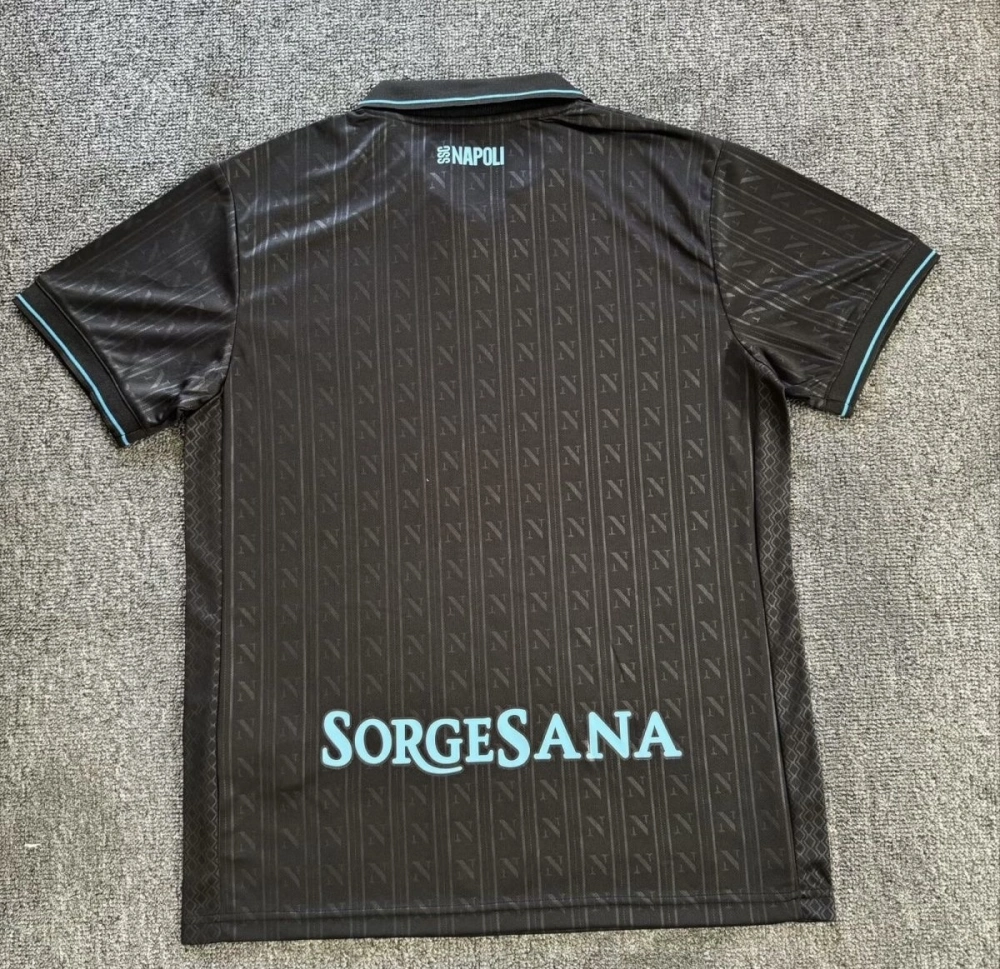 Napoli Soccer Jersey Third Away Custom Shirt 2025-26