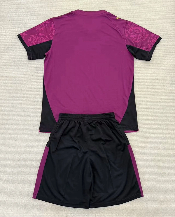 Galatasaray Football Jersey Third Away Kids Kit Jersey+Shorts 2025/26