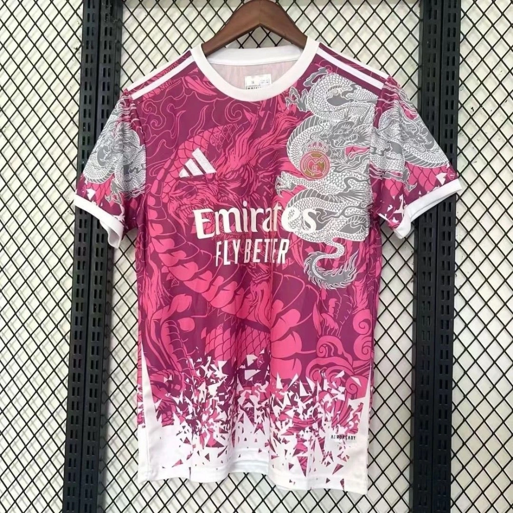 Real Madrid Soccer Jersey Dragon Special Edition Custom Shirt 2025/26