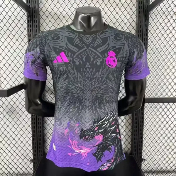 Real Madrid Authentic Soccer Jersey Dragon Special Edition Shirt 2025/26