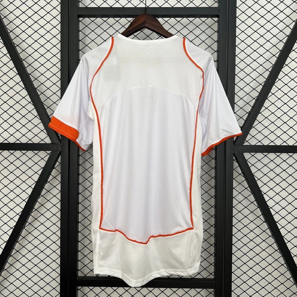 Netherlands Retro Jersey Custom Away Soccer Jersey 2004