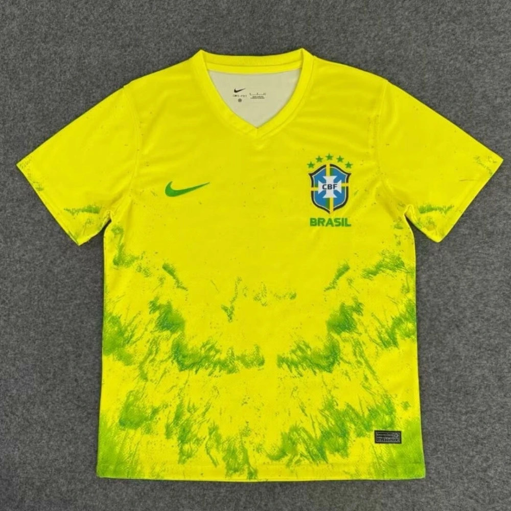 Brazil Soccer Jersey Yellow Special Edition Custom Shirt 2025-26