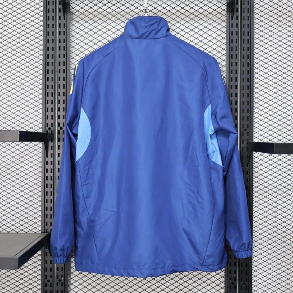 Club America Windbreaker Jacket Blue 2025/26