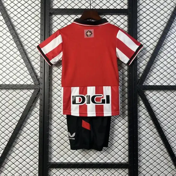 Athletic Club de Bilbao Soccer Jersey Homee Kids Kit Jersey+Shorts 2025/26