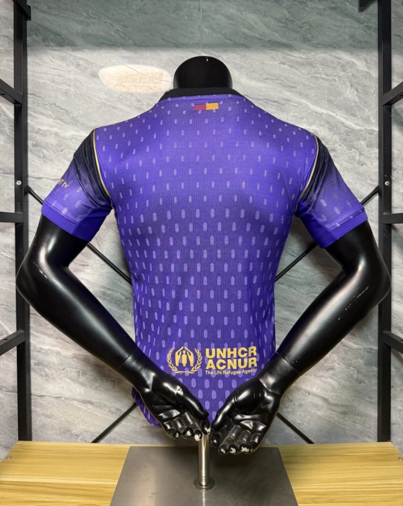 Barcelona Authentic Soccer Jersey Purple Special Edition Shirt 2025/26