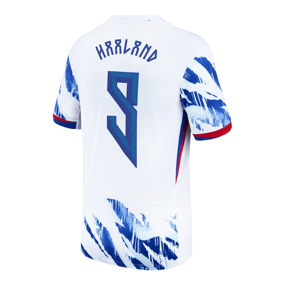 HAALAND #9 Norway Soccer Jersey Away Custom Shirt 2024
