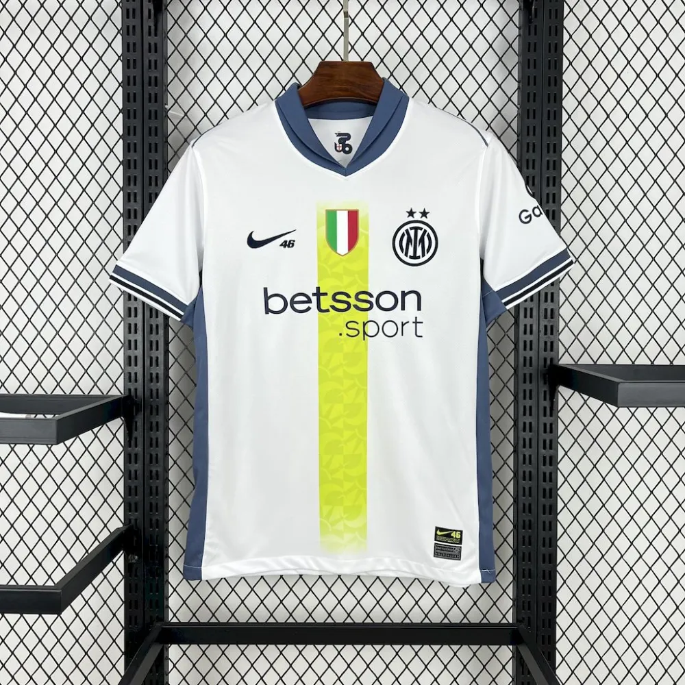 Inter Milan Soccer Jersey Away x Valentino Rossi Custom Shirt 2025/26