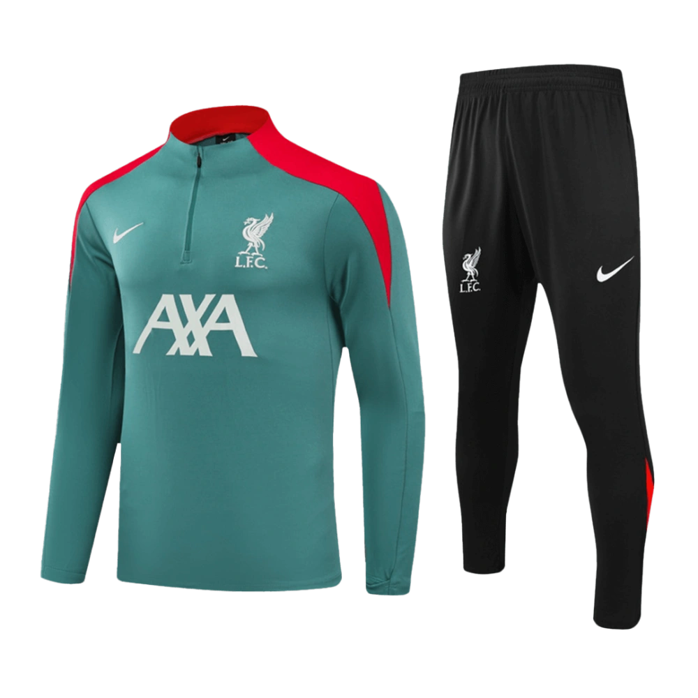 Liverpool Zipper Sweat Kit (Top+Pants) 2024/25