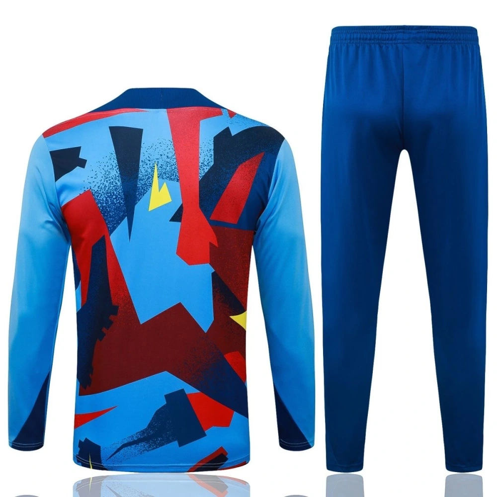 Barcelona Training Kit (Sweatshirt+Pants) Red 2025/26