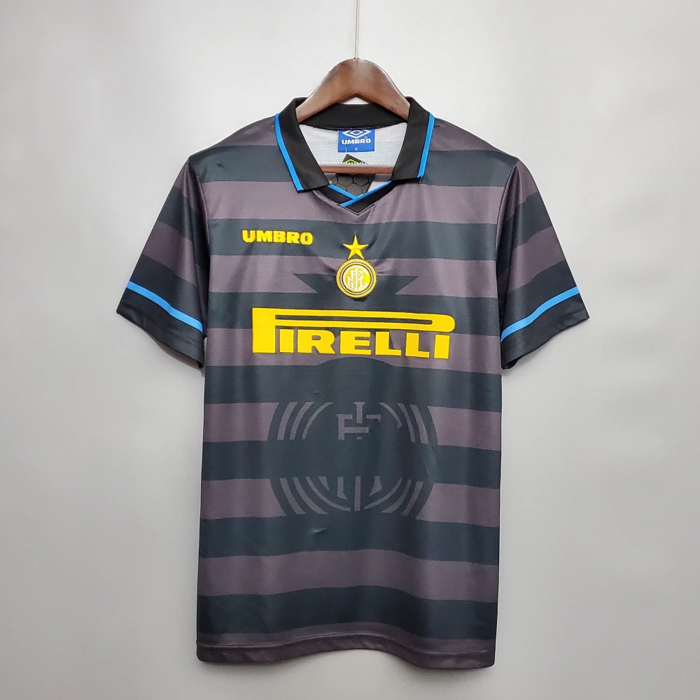 Inter Milan Retro Jersey Custom Third Away Soccer Jersey 1997/98