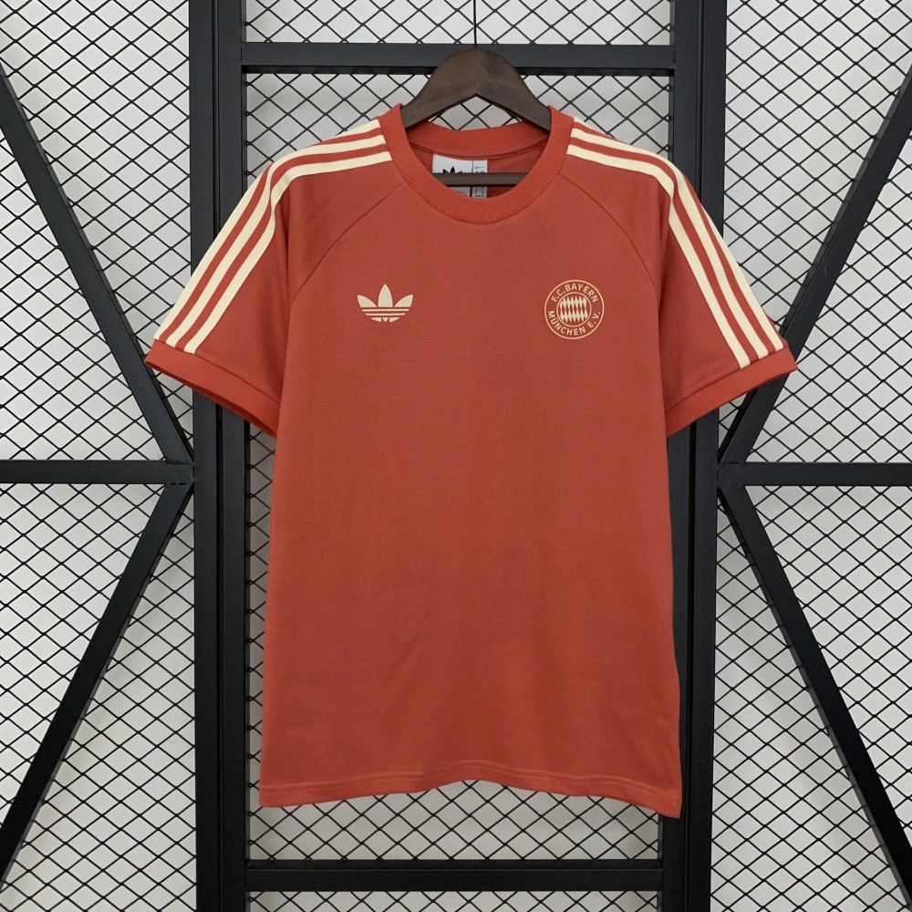 Bayern Munich Soccer Jersey Cotton Custom T-shirt 2025/26