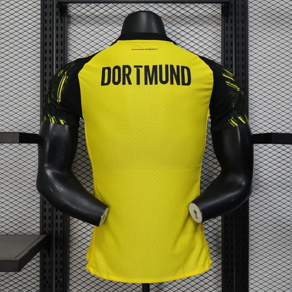 Borussia Dortmund Authentic Home Football Shirt 2025/26