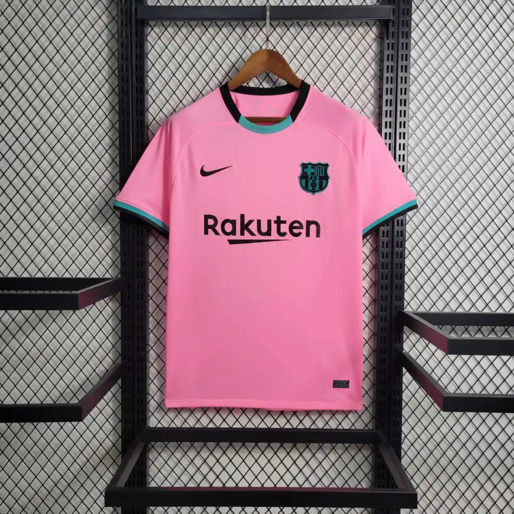 Barcelona Retro Jersey Third Away Soccer Shirt 2020/21