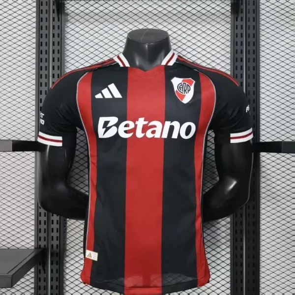 River Plate Authentic Soccer Jersey Away Shirt 2025/26 - With Sponsors