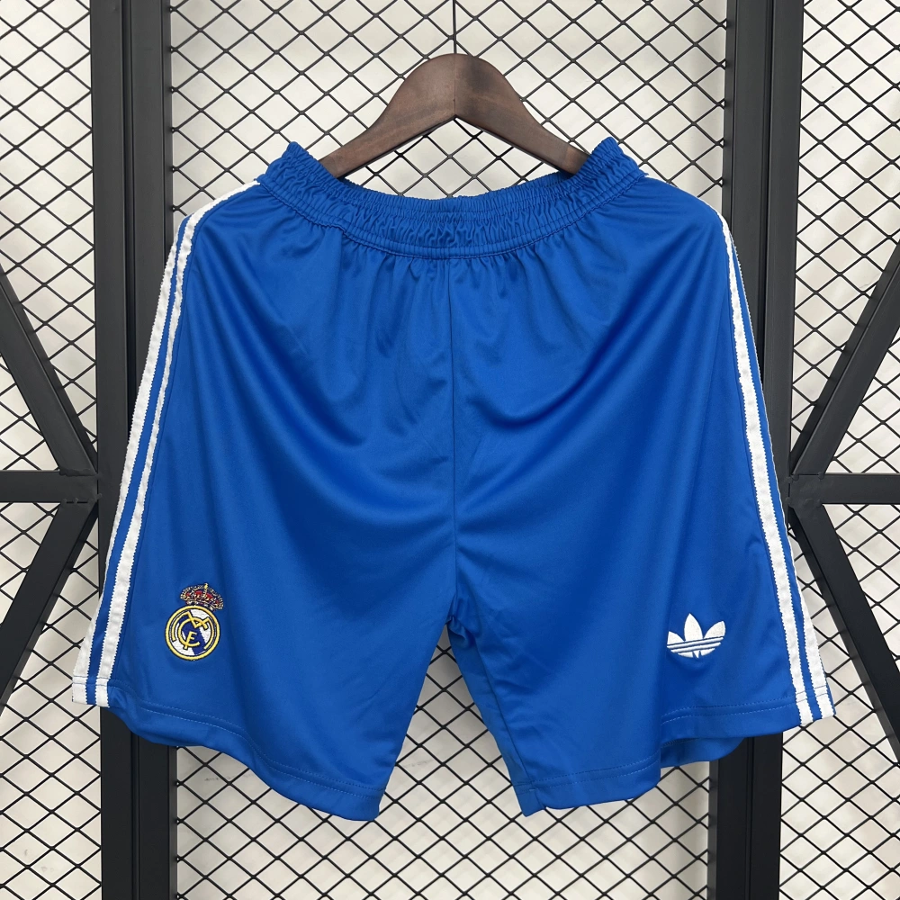 Real Madrid Soccer Shorts Custom Third Away 2025/26