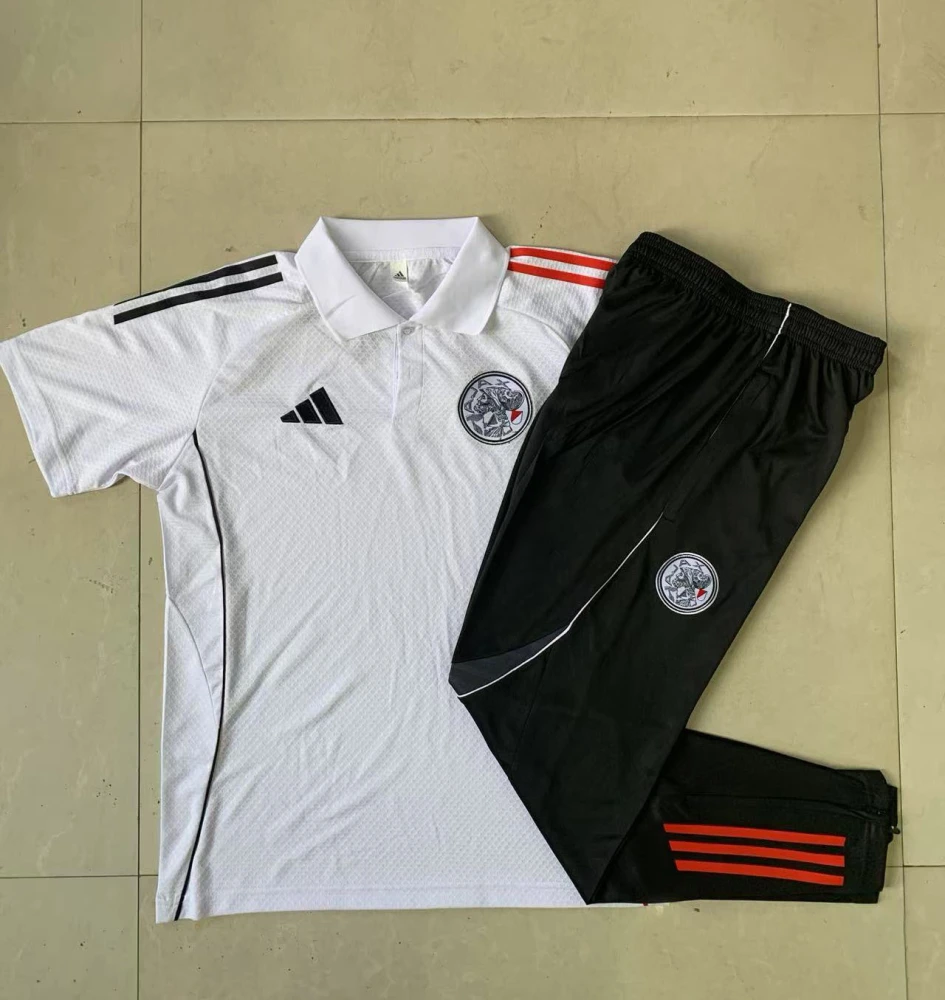 Ajax Training Kit (Polo+Pants) White 2025/26