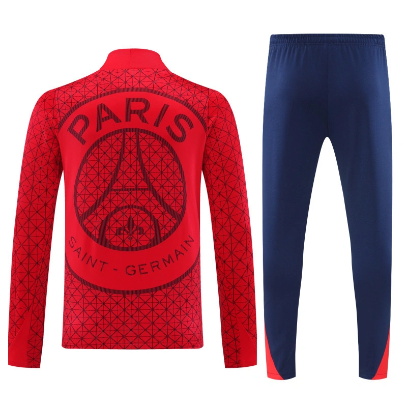 PSG Training Kit (Sweatshirt+Pants) Red 2025/26
