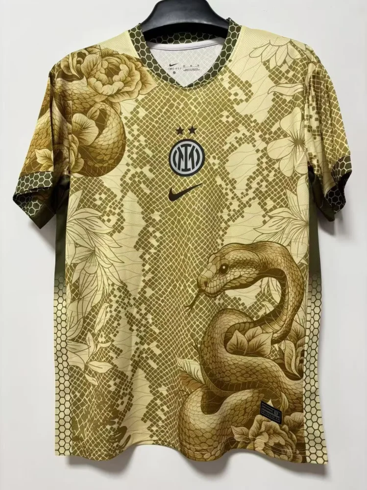 Inter Milan Soccer Jersey Snake Special Edition Custom Shirt 2025/26