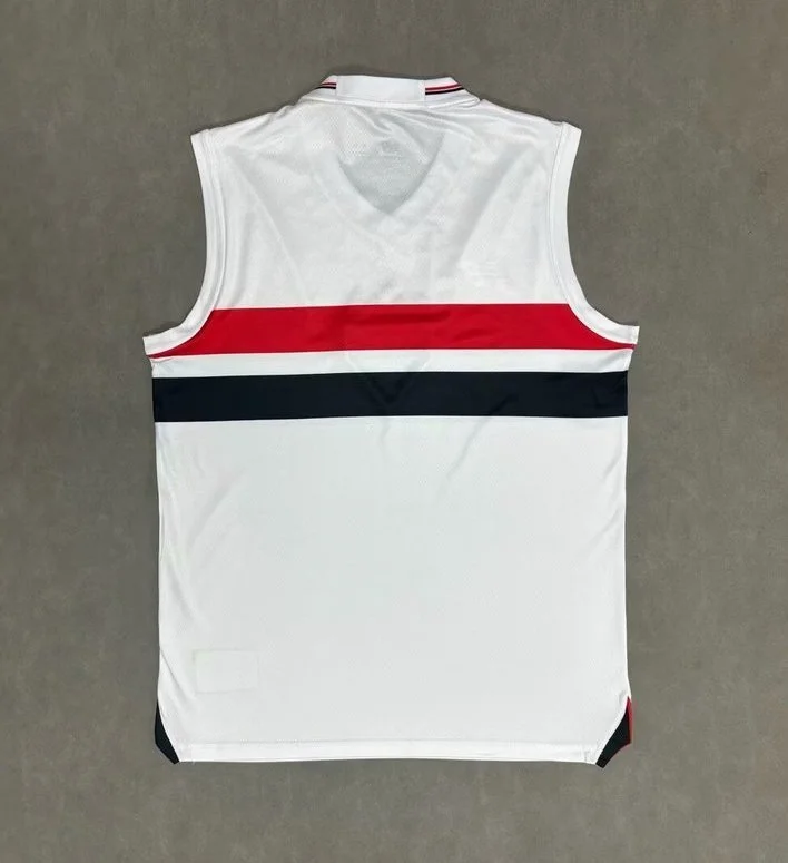 Sao Paulo FC Soccer Jersey Home Sleeveless Custom Shirt 2025