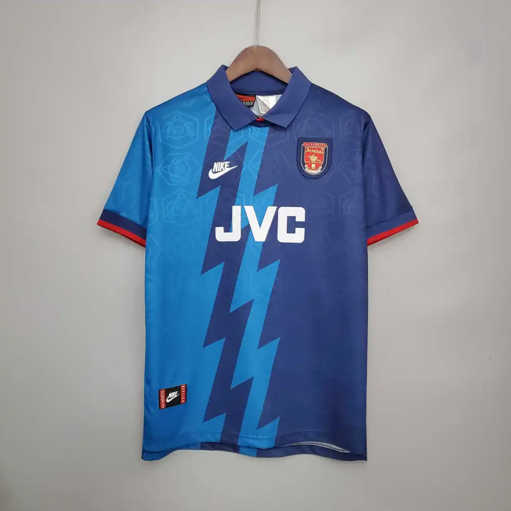 Arsenal Soccer Retro Jersey Away Custom Shirt 1995-96