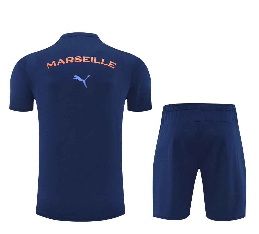 Marseille Training Jersey Kit Navy 2025/26