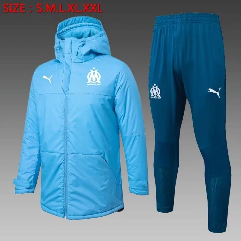Marseille Cotton Hoodie Coat With Pants Sky Blue 2025/26