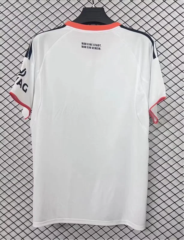 Eintracht Frankfurt Football Jersey Away Custom Shirt 2025/26