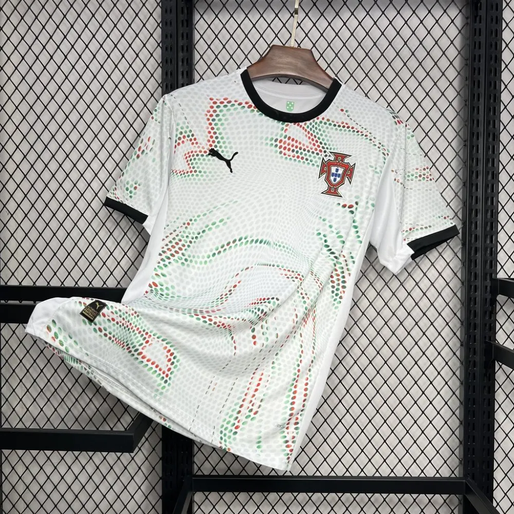 Portugal Soccer Jersey Away Custom Shirt 2025