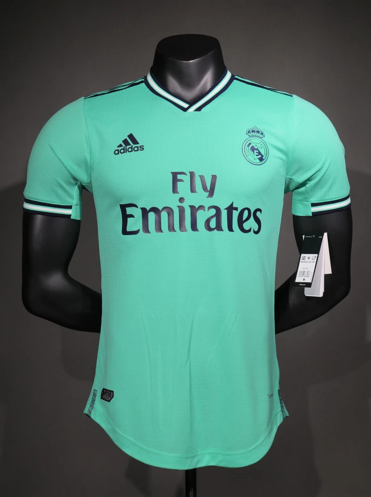 Real Madrid Authentic Retro Jersey Third Away Soccer Shirt 2019/20