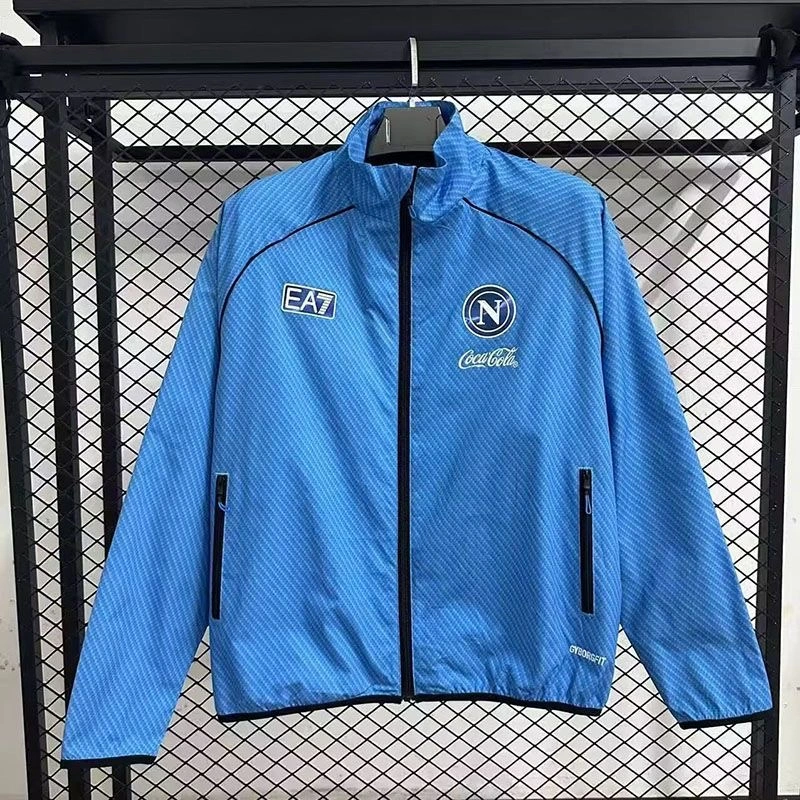 Napoli Windbreaker Jacket Blue 2025/26