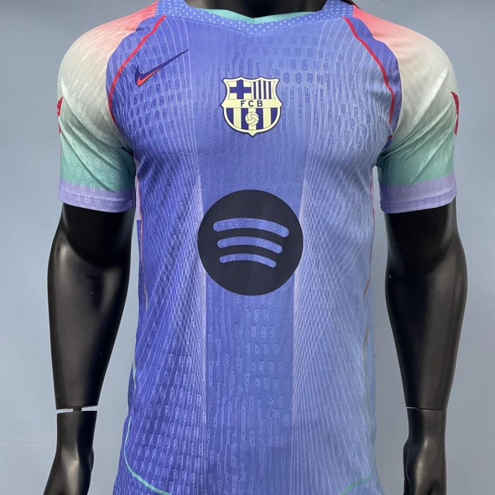 Authentic Soccer Jersey Barcelona Purple Special Edition Shirt 2025/26