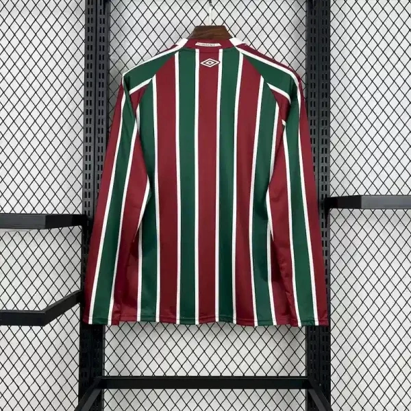 Fluminense FC Soccer Jersey Home Long Sleeve Custom Shirt 2025-26