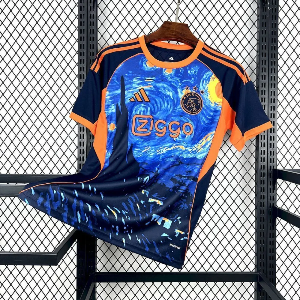 Ajax x Van Gogh The Starry Night Custom Shirt 2025/26