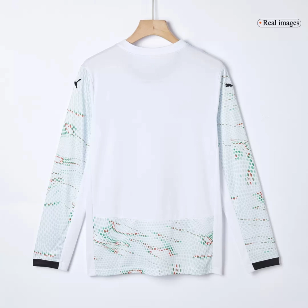 Portugal Soccer Jersey Away Long Sleeve Custom Shirt 2025