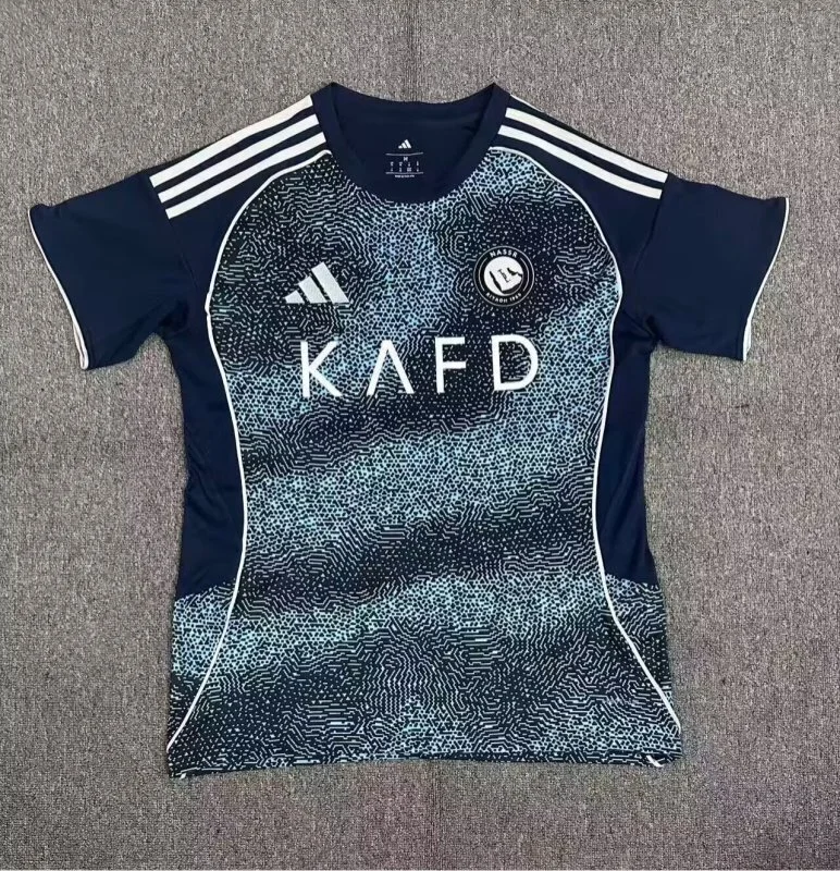 Al Nassr Soccer Jersey Away Custom Shirt 2025/26