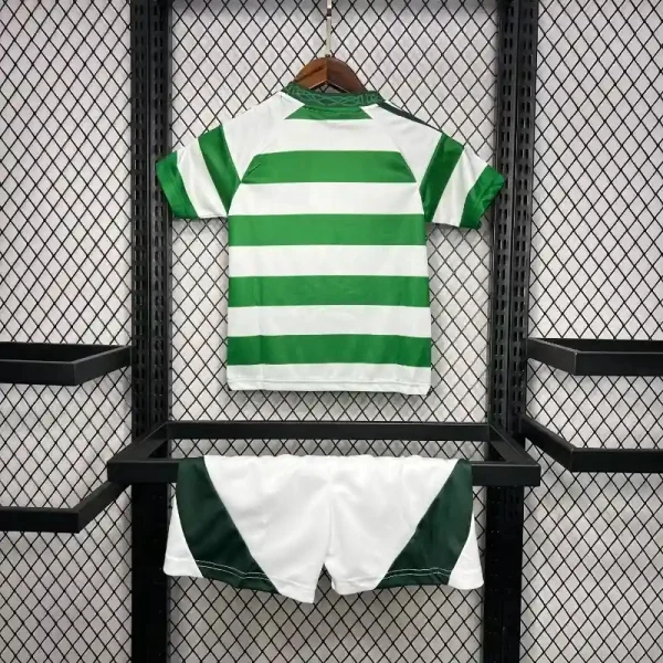 Celtic Soccer Jersey Home Kids Kit Jersey+Shorts 2024/25