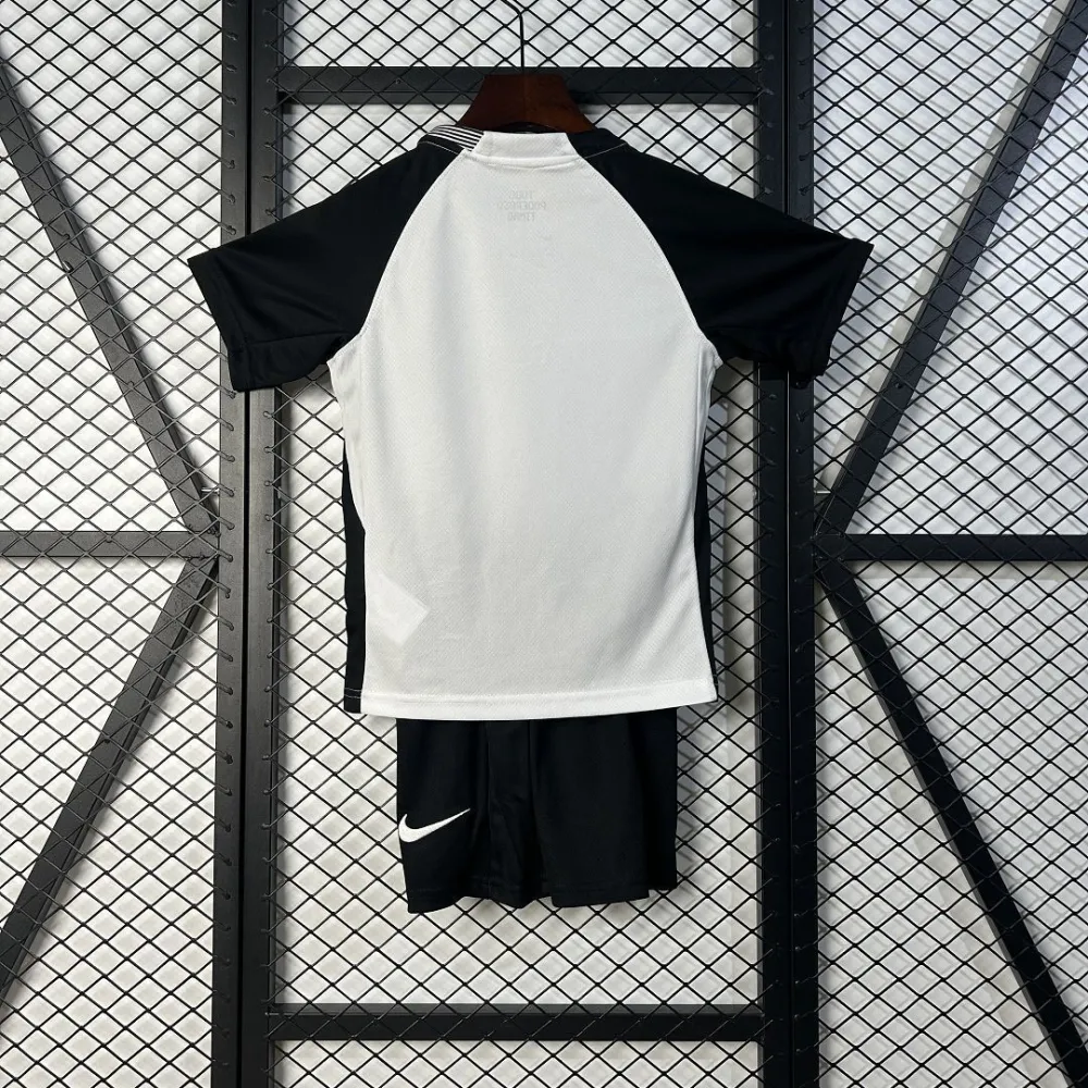 Corinthians Soccer Jersey Home Kids Kit Jersey+Shorts 2025