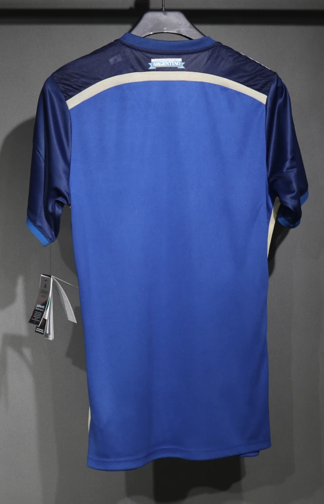 Argentina Retro Authentic Jersey Away Football Jersey World Cup 2014