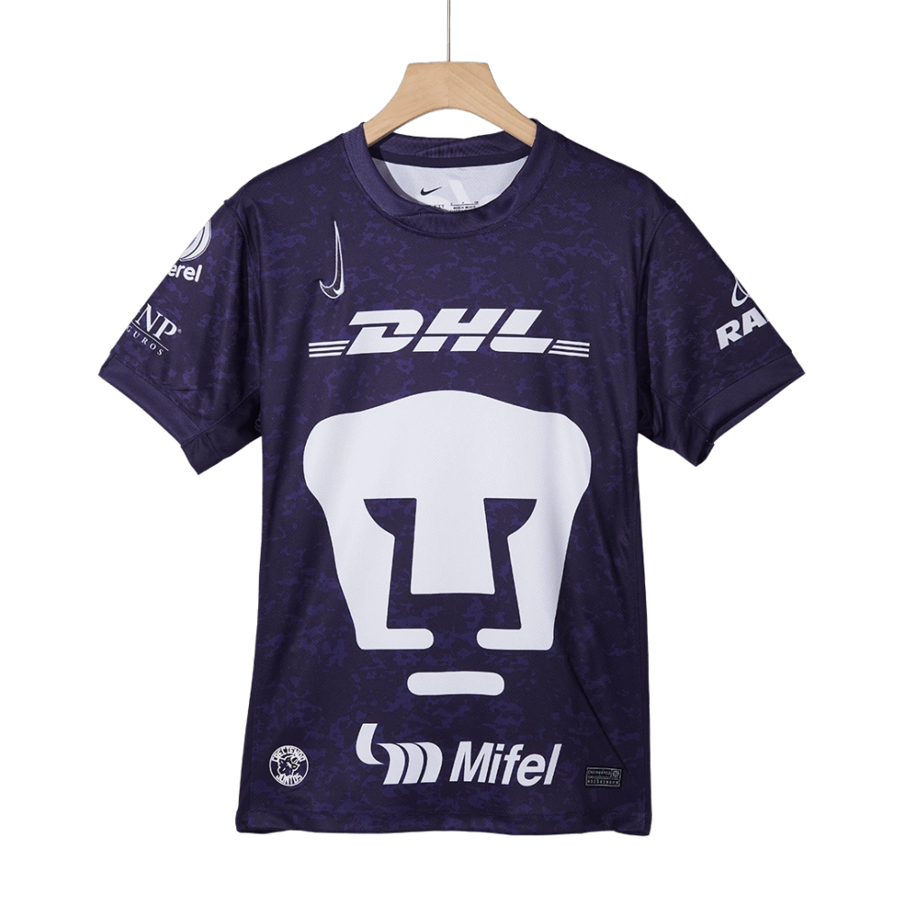Pumas UNAM Soccer Jersey Third Away Custom Shirt 2024/25