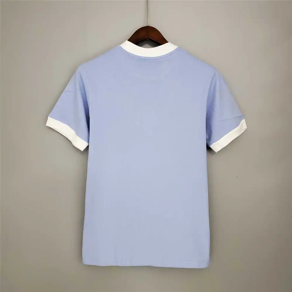 Manchester City Retro Home Football Jersey Shirt 1972